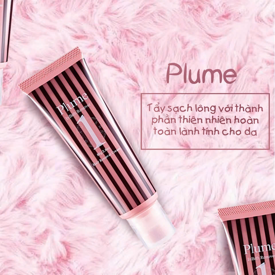 Plume - Kem Tẩy Lông Plume 80gr