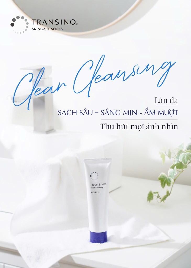 TRANSINO - Kem Tẩy Trang Transino Clear Cleansing 120g