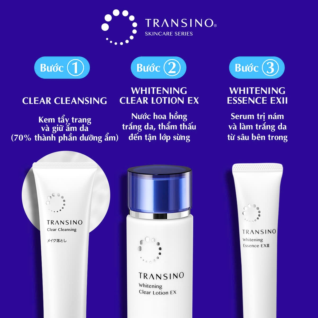 TRANSINO - Kem Tẩy Trang Transino Clear Cleansing 120g