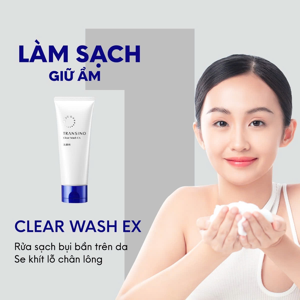 TRANSINO - Kem Tẩy Trang Transino Clear Cleansing 120g