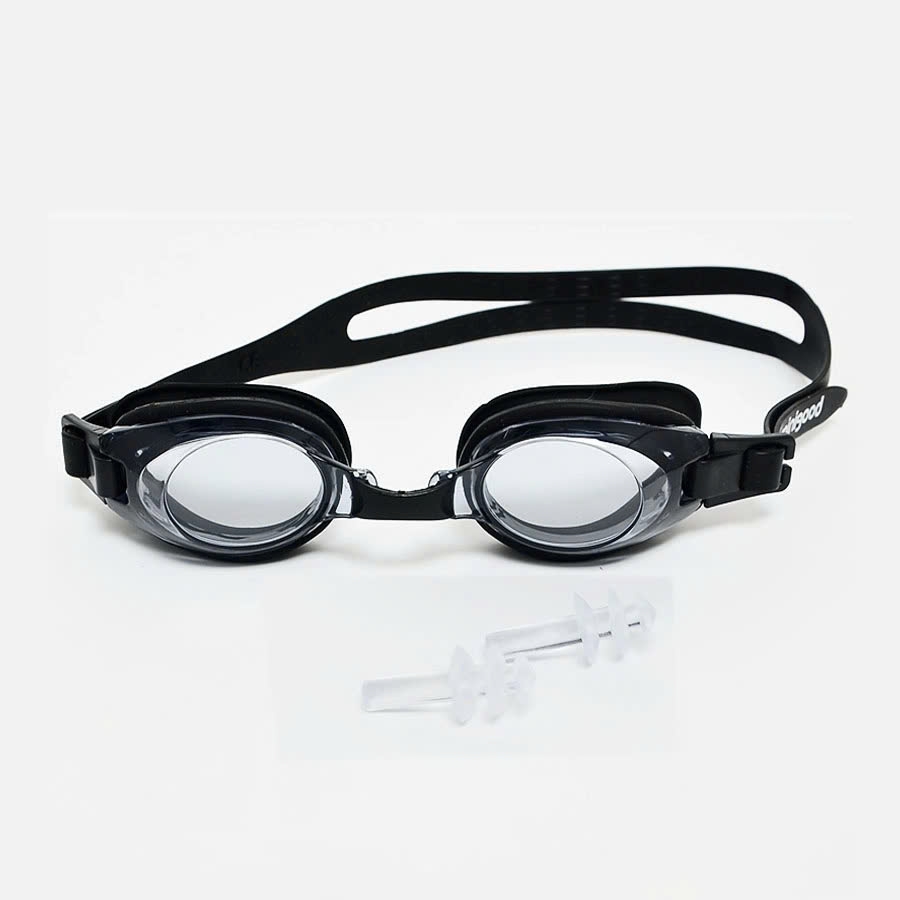 Goggles - Kính Bơi Kháng Khuẩn, Chống Mờ Cao Cấp Goggles Nhật Bản (Màu Đen)