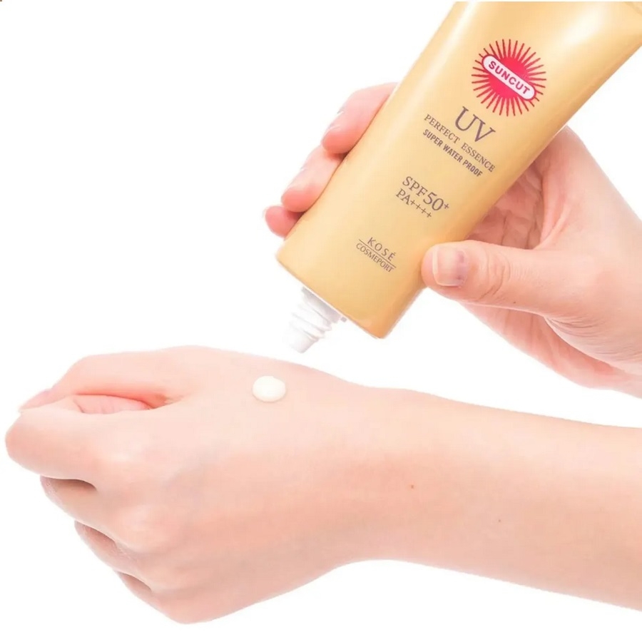 Kose - Kem Chống Nắng Kose Suncut Super Waterproof UV Essence SPF50+ PA++++ 60ml