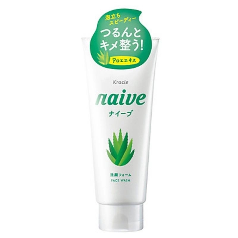 Kracie - Sữa Rửa Mặt Naive 143g Tinh Chất Lô Hội