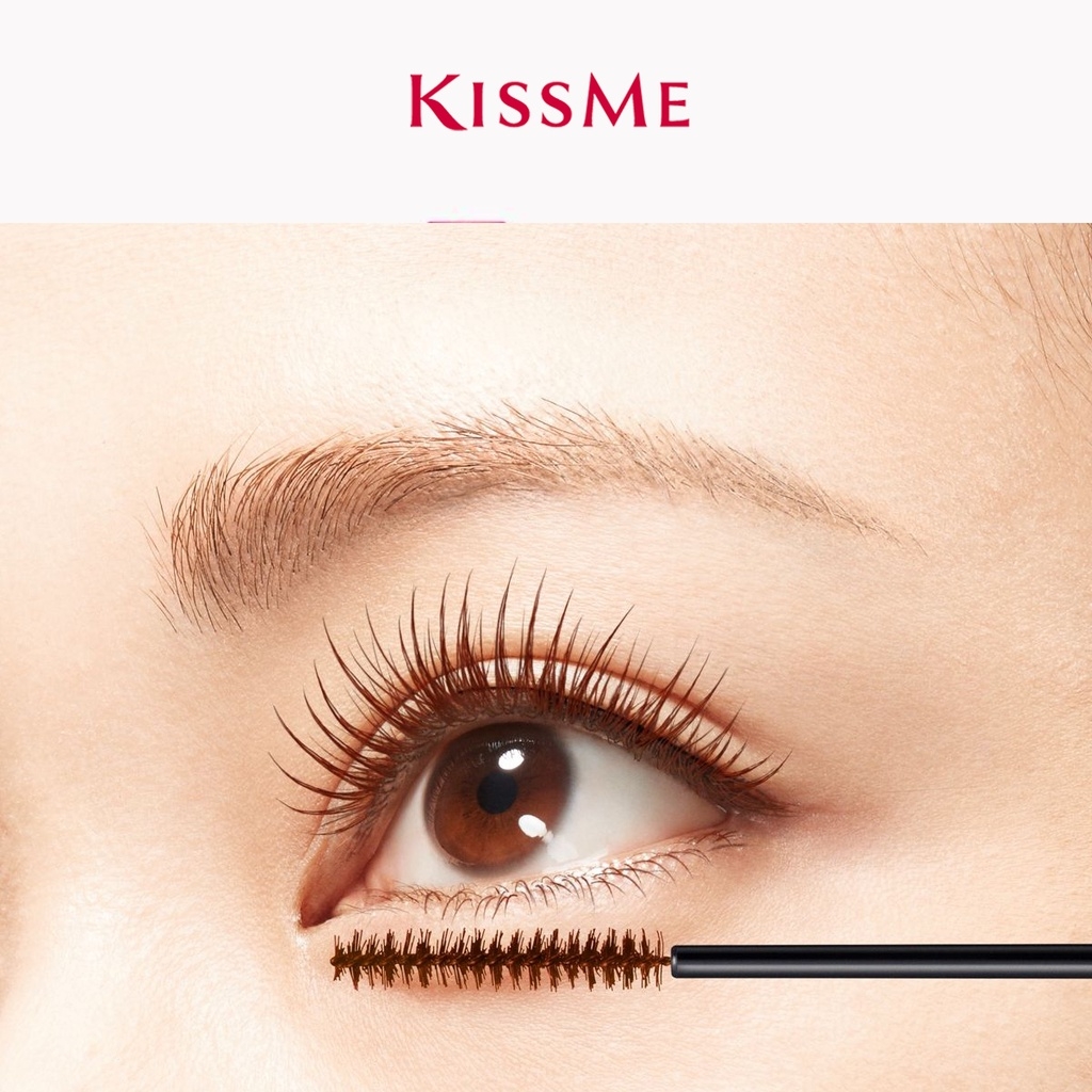 KISS ME_Combo masscara dài mi + bút kẻ chân mày kiss me (01)