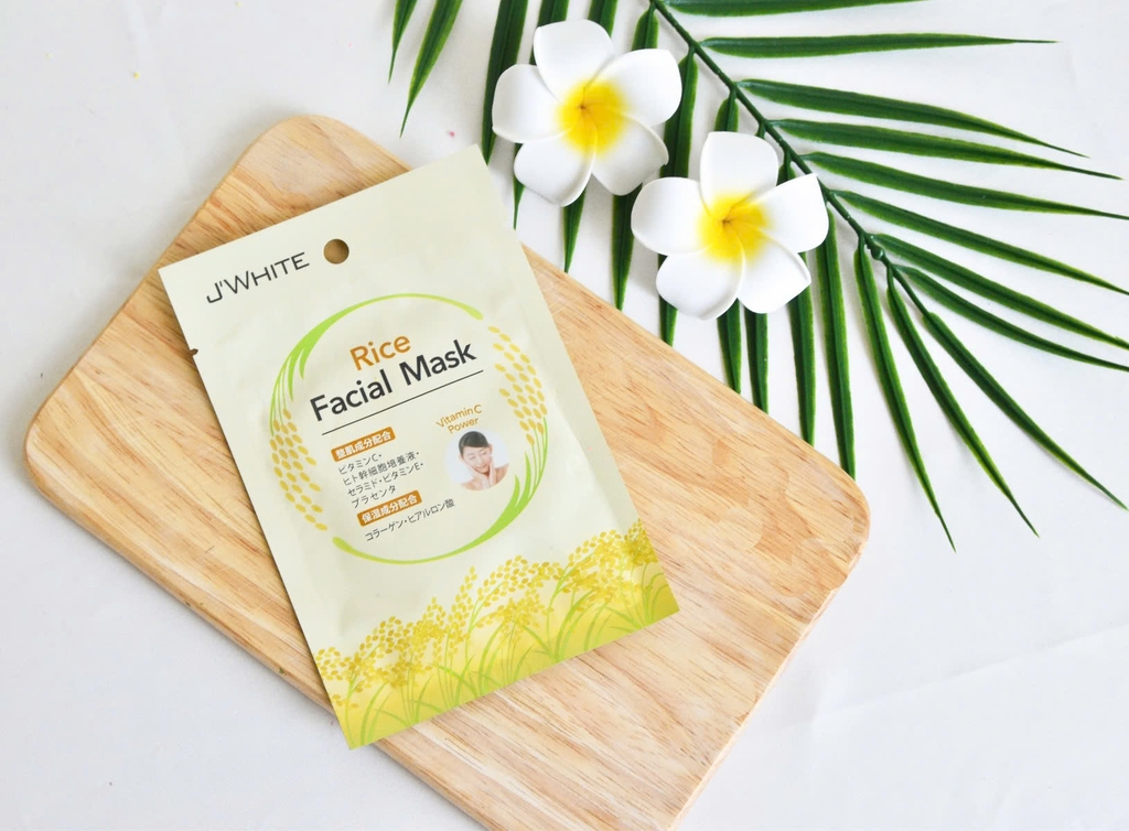 J'White - Mặt Nạ Tinh Chất Mầm Gạo J'White 25g Dưỡng Ẩm, Dưỡng Trắng