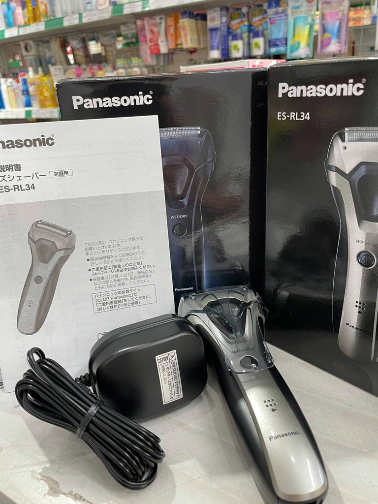 Panasonic - Máy Cạo Dâu Panasonic ES-RL34 100V
