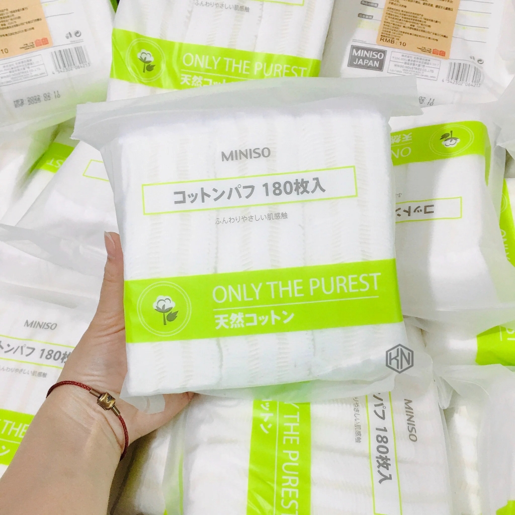Miniso - Bông Tẩy Trang Miniso 180 Miếng