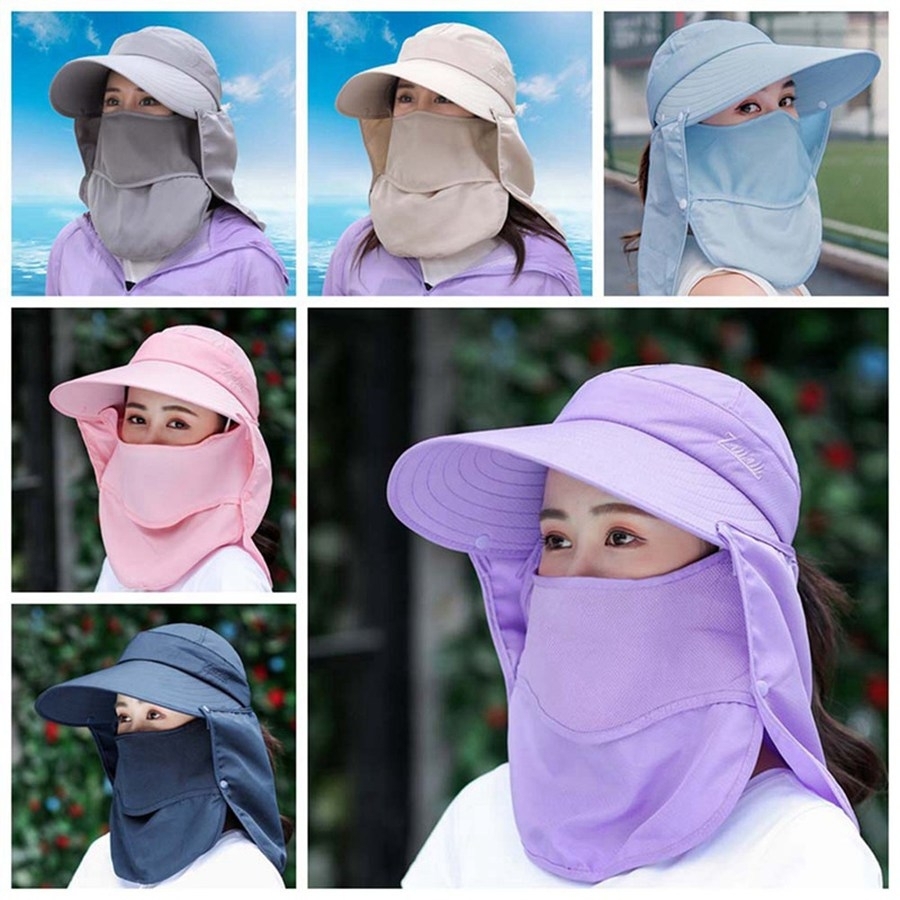 CLOVER- Mũ chống nắng 360° 4WAY UPF50+ - Hàng Nhật nội địa