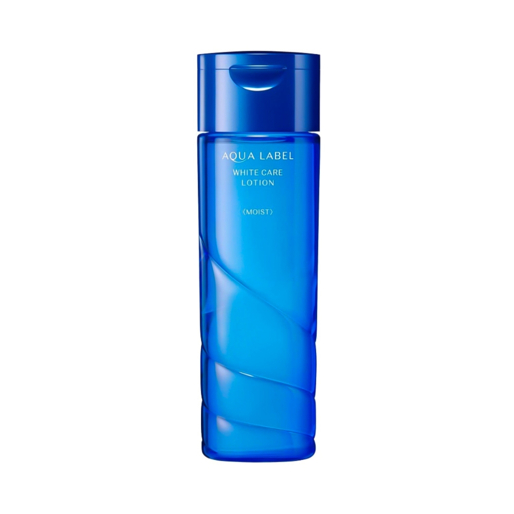 SHISEIDO - Nước hoa hồng Aqualabel White Care Lotion 200ml màu xanh (dưỡng trắng, mềm da)