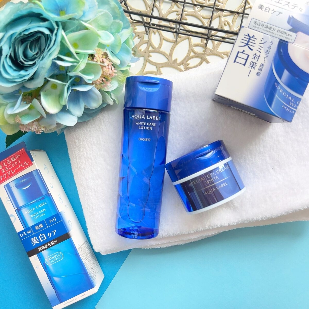 Shiseido - Nước Hoa Hồng Shiseido AquaLabel White Care Lotion Rich Moist Dưỡng Trắng Da 200mL
