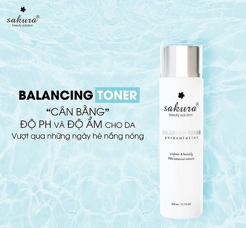 Sakura Balancing Toner - Nước Cân Bằng Da 20ml
