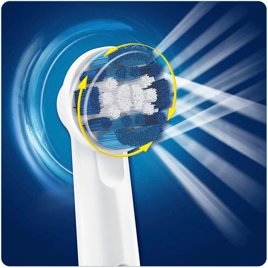 Oral-B - Set 2 Đầu Bàn Chải Điện Thay Thế Oral-B Nhật Bản Mẫu 4 Precision Clean