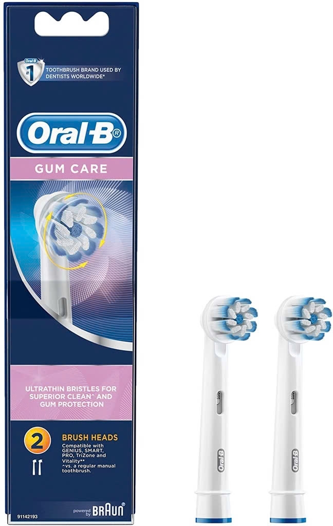 Oral-B - Set 2 Đầu Bàn Chải Điện Thay Thế Oral-B Nhật Bản Mẫu 3 Pro Gum Care