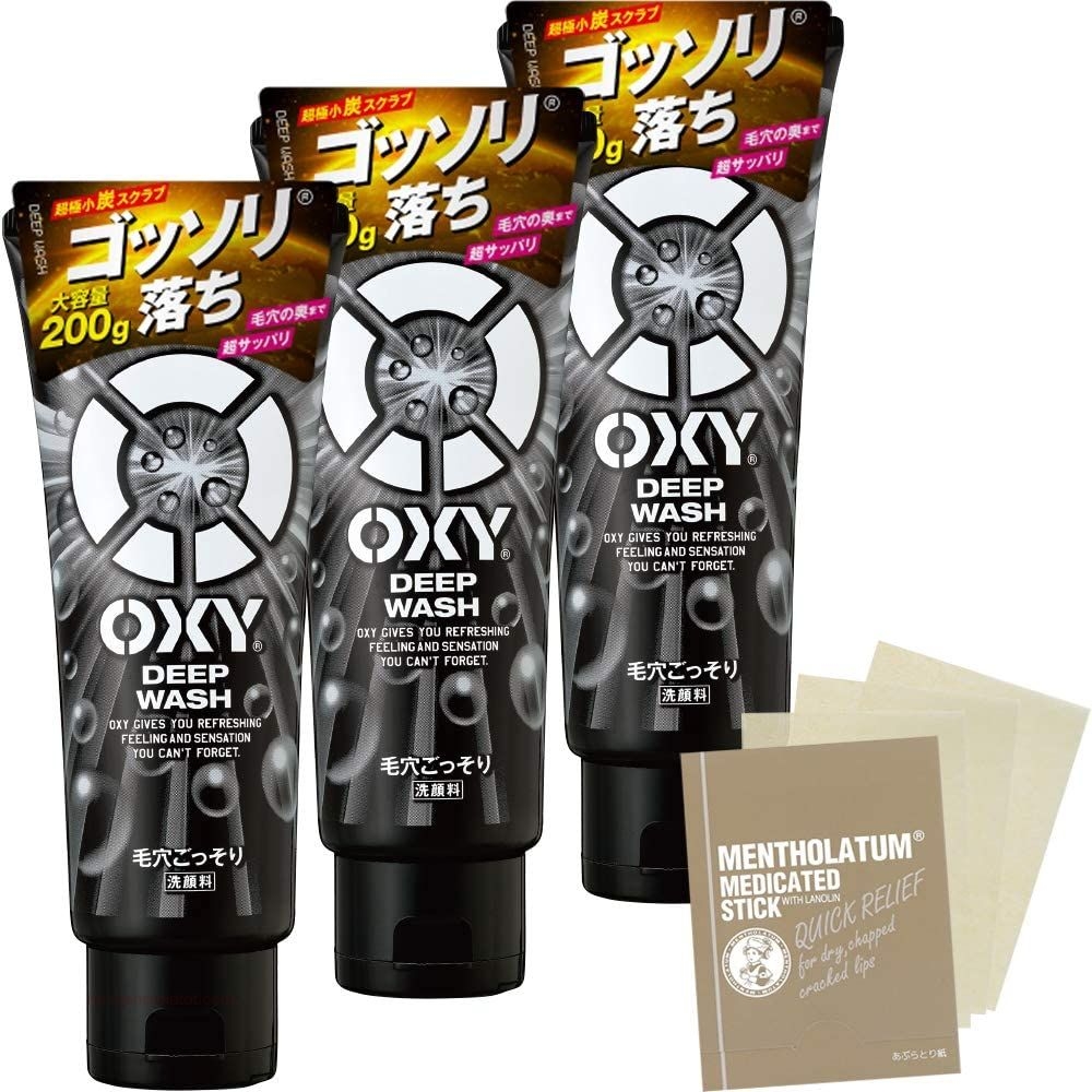 Oxy - Sữa Rửa Mặt Oxy Deep Wash Cho Nam 130g