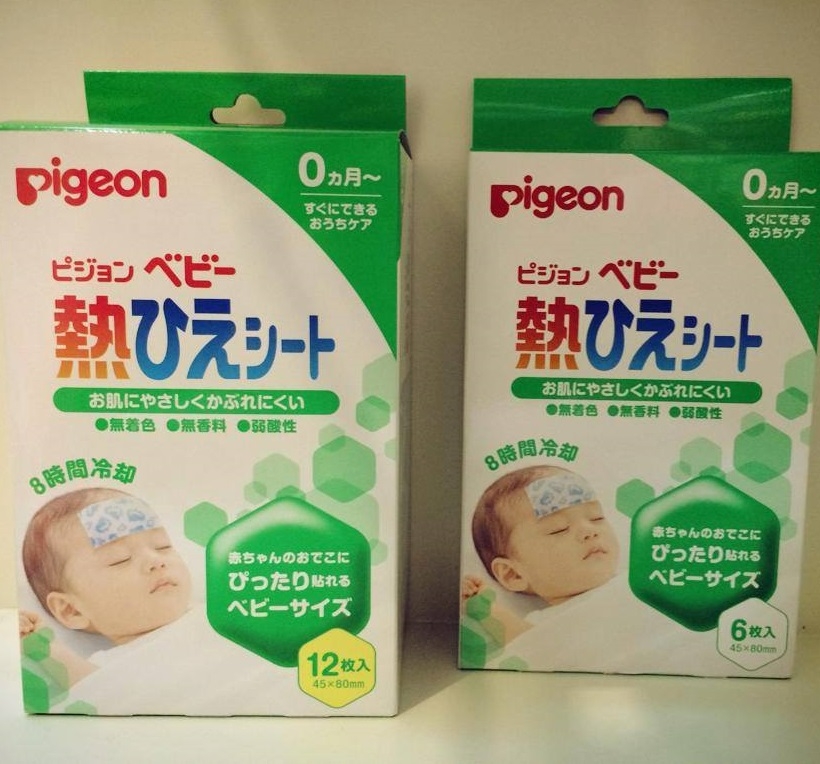 Pigeon - Miếng Dán Hạ Sốt Pigeon Hộp 6 Miếng