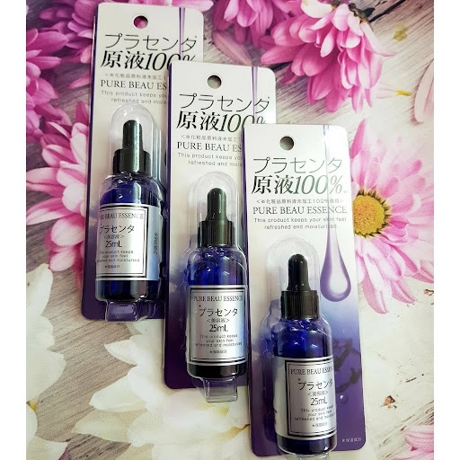 Pure - Huyết Thanh Nhau Thai Cừu Giúp Sáng Da, Ngăn Ngừa Lão Hóa Da 25ml (Màu Tím)