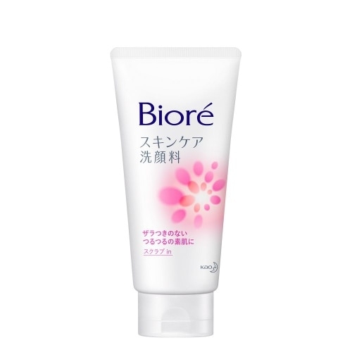 Biore - Sữa Rửa Mặt Màu Hồng Cho Da Dầu Sạch Nhờn, Se Khít Lỗ Chân Lông