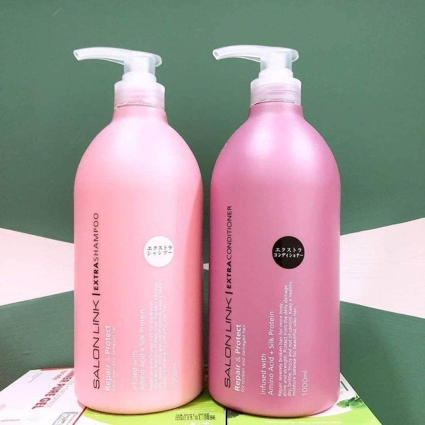 Salon Link - Combo Dầu Gội Và Dầu Xả (1000ml x2)