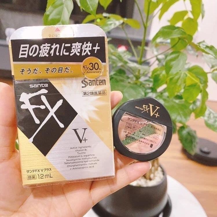 Santen - Nước Nhỏ Mắt Sante FX Plus Giảm Ngứa, Viêm, Mỏi Mắt