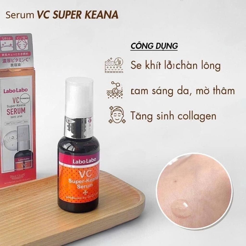 Dr.Ci Labo - Serum Dưỡng Da Thu Nhỏ Lỗ Chân Lông Labo Labo Super Keana 40ml