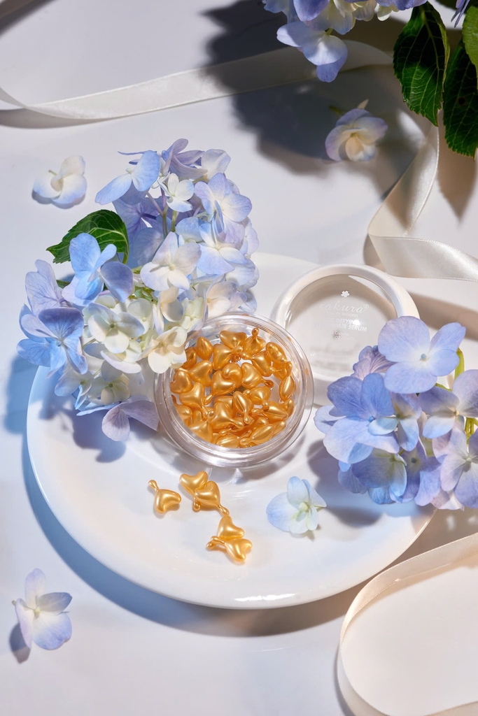 Sakura Beauty - Serum Dưỡng Da, Chống Lão Hóa Sakura Age Defying DNA Repair Serum Hộp 7 viên