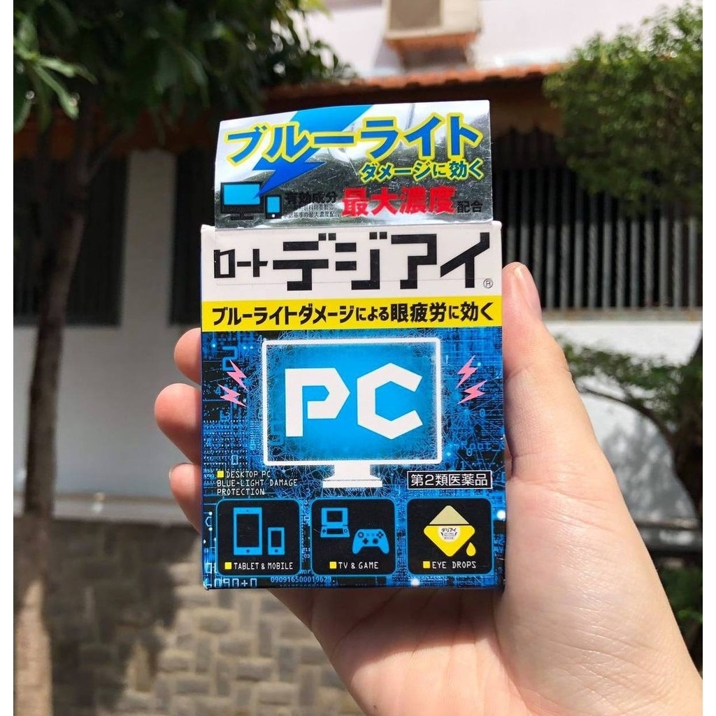 Rohto PC - Nước Nhỏ Mắt Ngăn Bức Xạ Máy Tính (12ml)