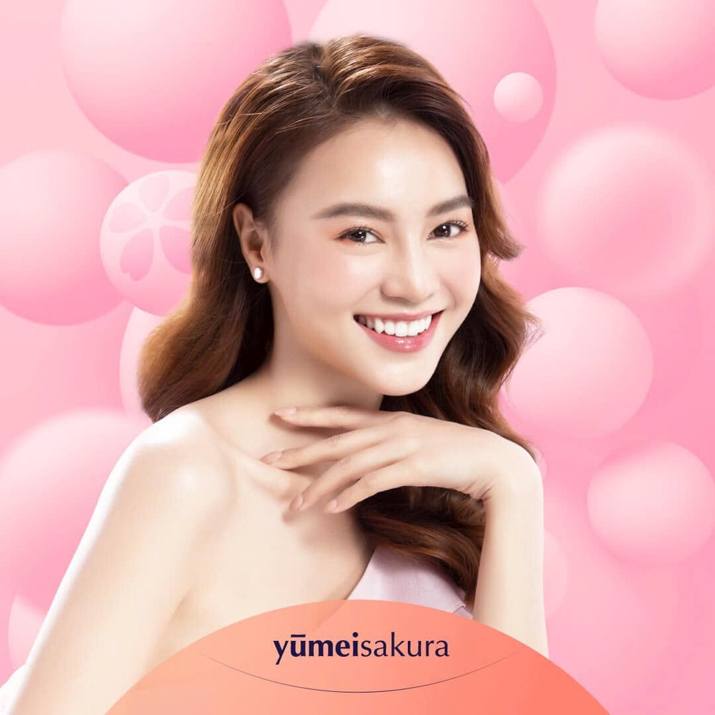 Yameisakura - Son Dưỡng YumeiSakura Collagen YMS04 Coral Pink (Hồng san hô)