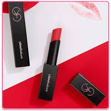 Son Lì YumeiSakura Matte Revolution YMS09 Tomato Red - Hồng Cam