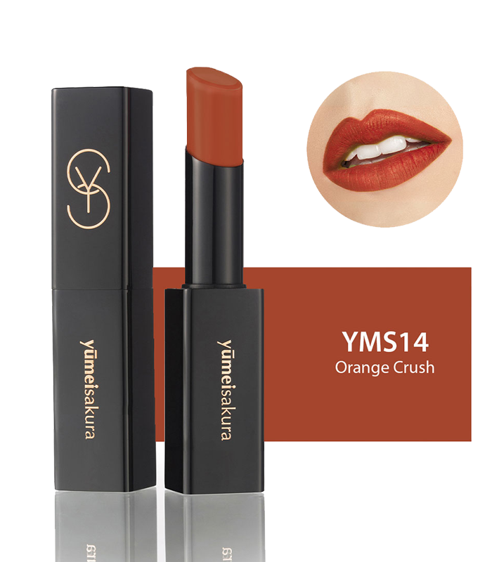 YUMEISAKURA_Son Lì YumeiSakura Matte Revolution YMS14 Orange Crush - Cam Đất