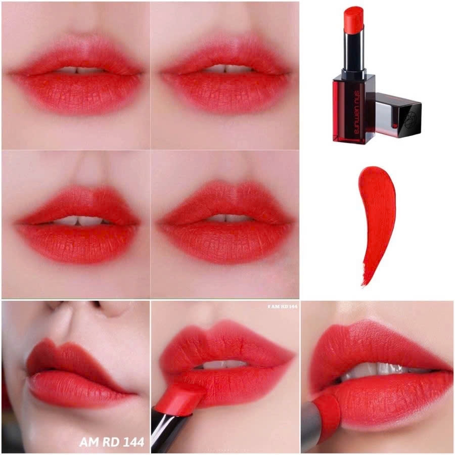 Shu Uemura - Son Lì Shu Uemura Matte RD144 Màu Đỏ Tươi