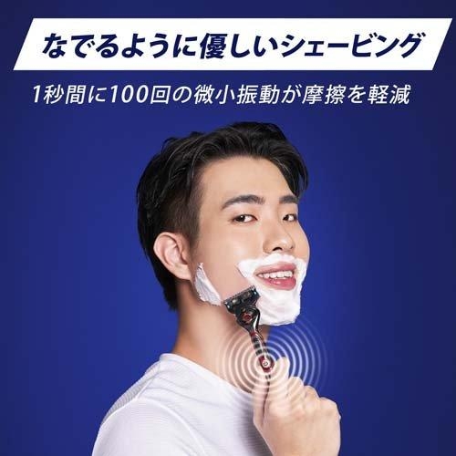 Gillette - Set 12 Lưỡi Dao Cạo Râu Thay Thế Fusion 5 Lưỡi Lép (Mẫu 1)