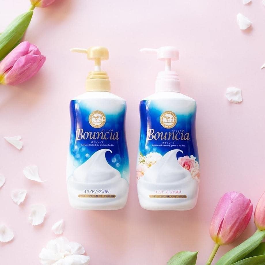 Bouncia - Sữa Tắm Bouncia Hương Hoa Hồng 550ml
