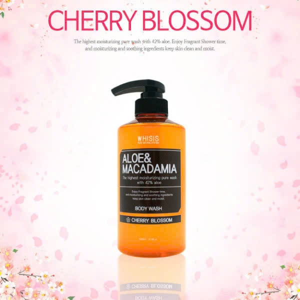 WHISIS - Sữa Tắm WHISIS Cherry Blossom Body Wash 500ml