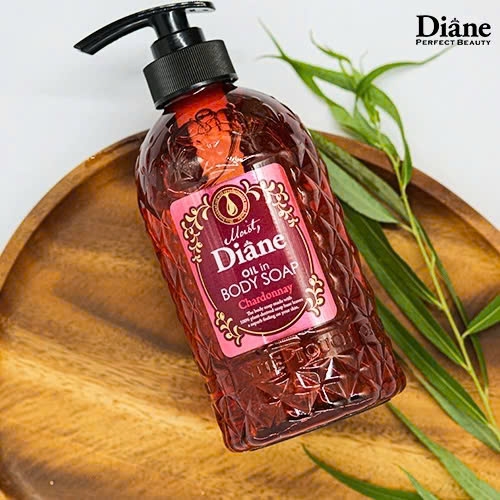 Diane - Sữa Tắm Tinh Dầu Moist Diane Oil In Body Soap Chardonnay Hương Nho Trắng 500ml