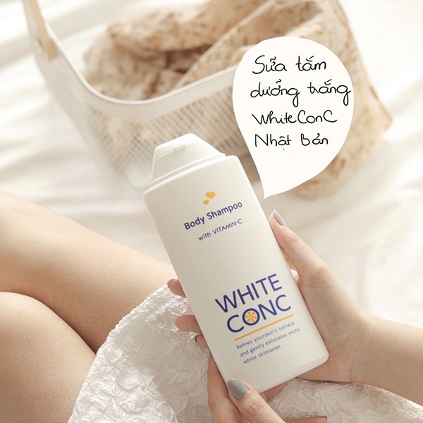 White Conc Body Lotion - Sữa Tắm Trắng Da Vitamin C Tinh Chất Bưởi (360ml)