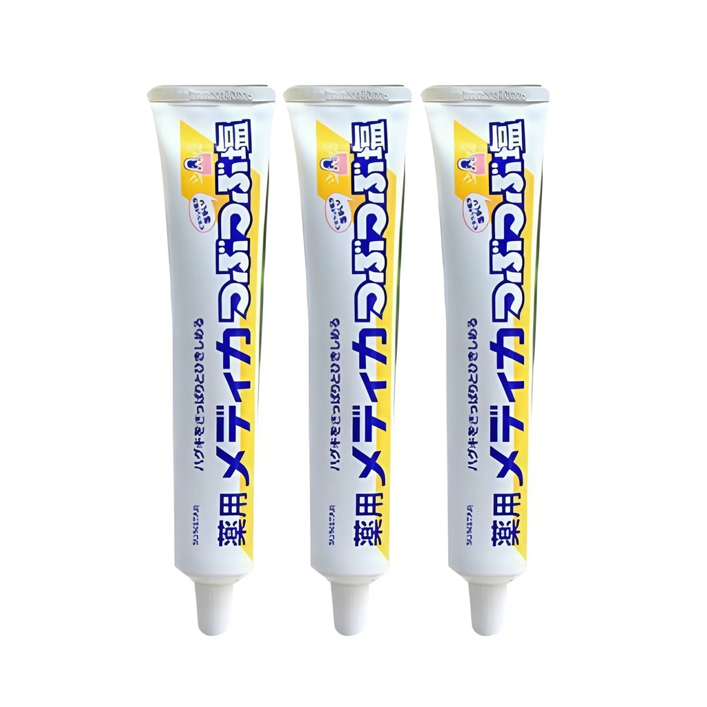 Sunstar - Combo 3 Tuýp Kem Đánh Răng Muối Nhật Bản (170g)