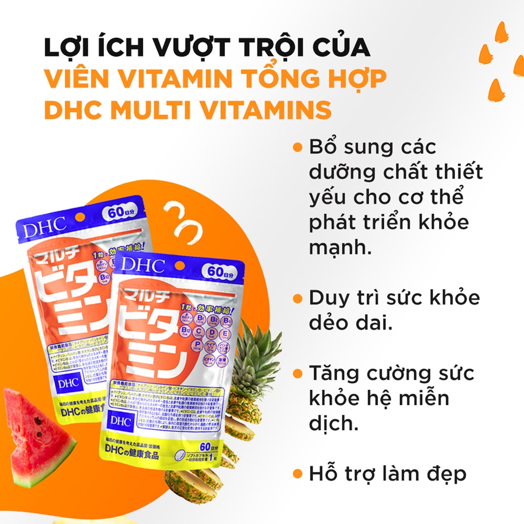 DHC_Viên Uống Vitamin Tổng Hợp DHC Gói 30 Viên 30 Ngày