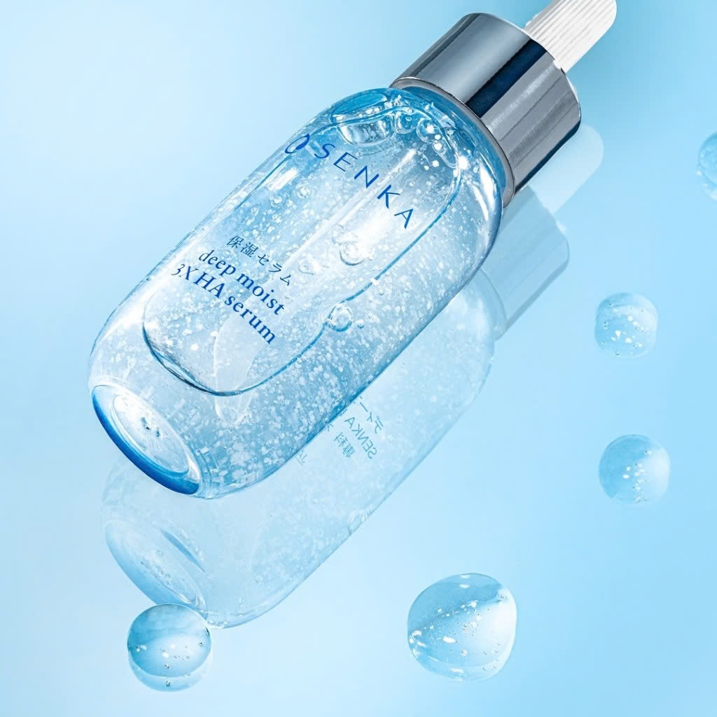 Senka - Tinh Chất Senka Dưỡng Ẩm Chuyên Sâu Và Ngừa Lão Hóa 30ml Deep Moist 3X HA Serum