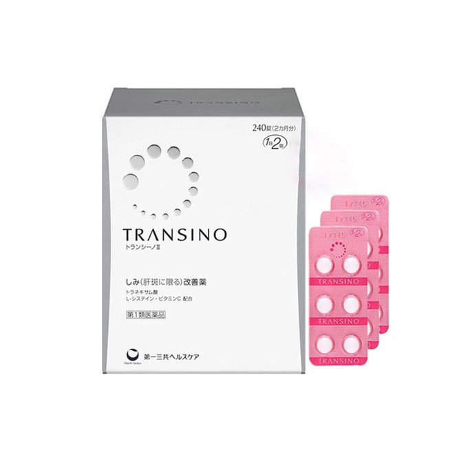 TRANSINO - Viên Uống Trị Nám Tàn Nhang Transino 240 Viên Nhật Bản (60 ngày)