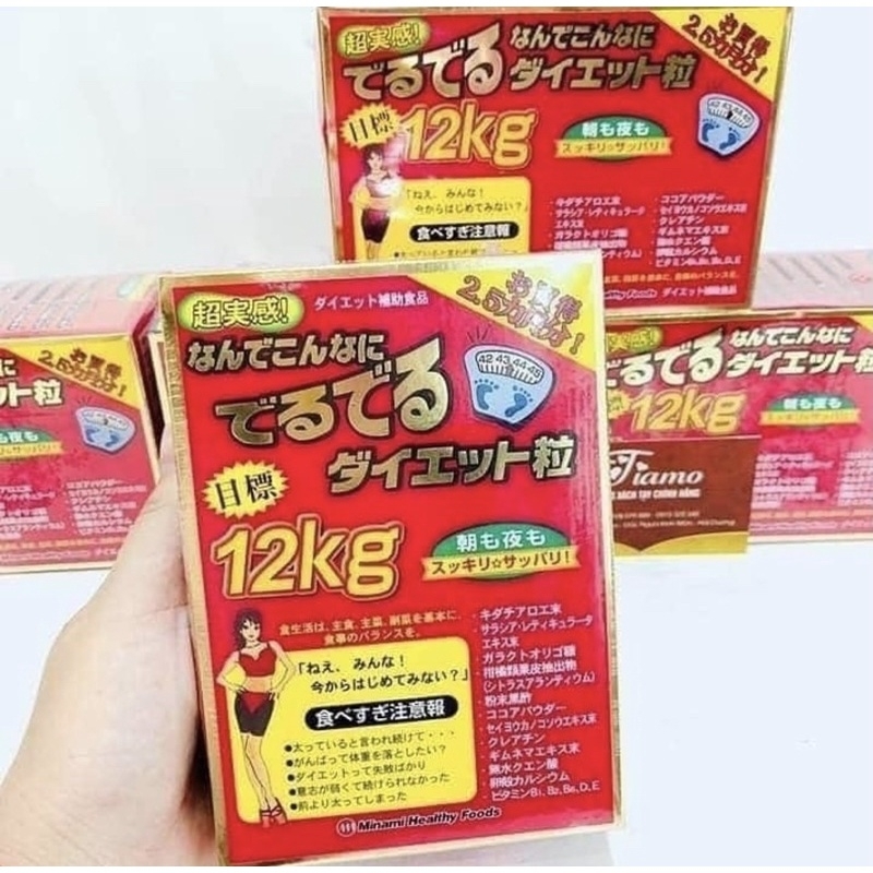 MINAMI_Viên uống giảm cân 12kg Minami Healthy Foods