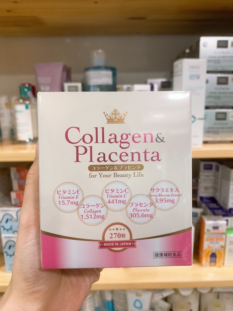PLANCENTA_VIÊN UỐNG TRẮNG DA CHỐNG LÃO HÓA 5IN1 COLLAGEN & PLACENTA 270 VIÊN