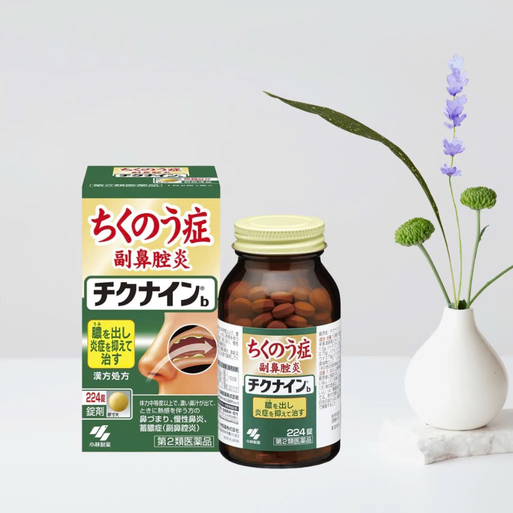 Kobayashi - Viên Trị Viêm Xoang Mũi Kobayashi Chikunain 224 Viên