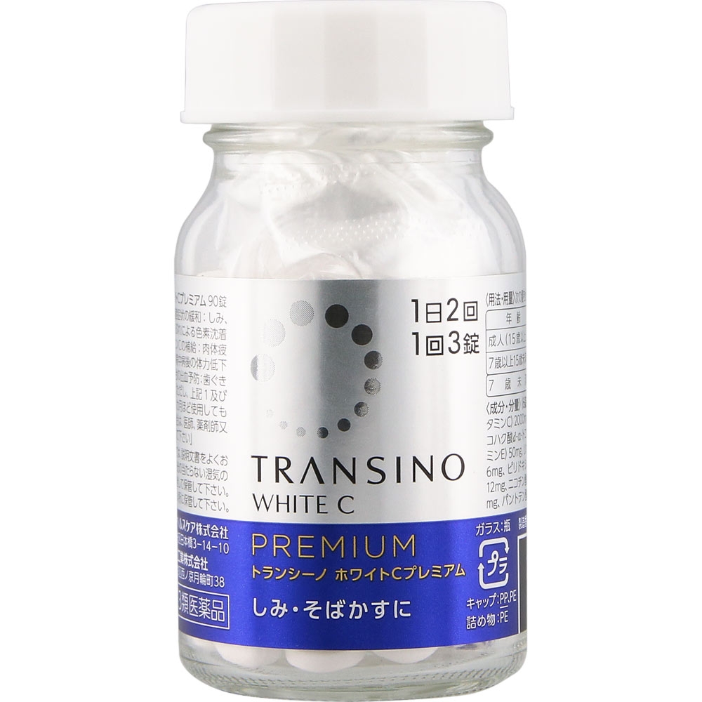 Transino - Viên Uống Trắng Da White C Premium Bản Cao Cấp (90 Viên)