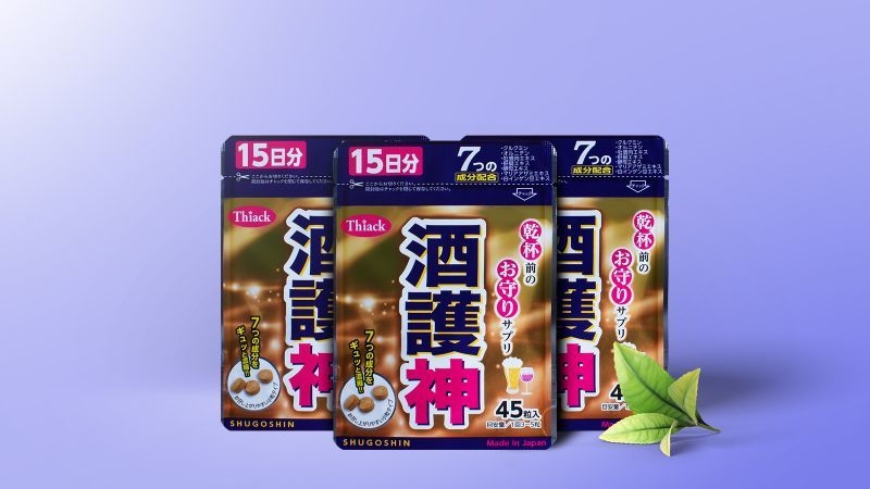 Shugoshin Thiack - Viên Giải Rượu Giải Độc Gan