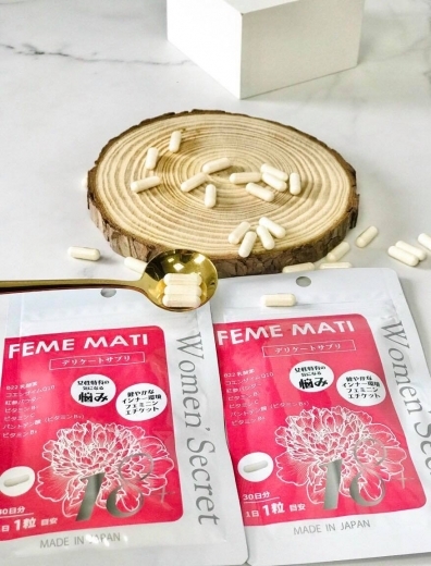 Feme Mati - Viên Uống Phụ Khoa Women’s Secret Nhật Bản (30 Viên)