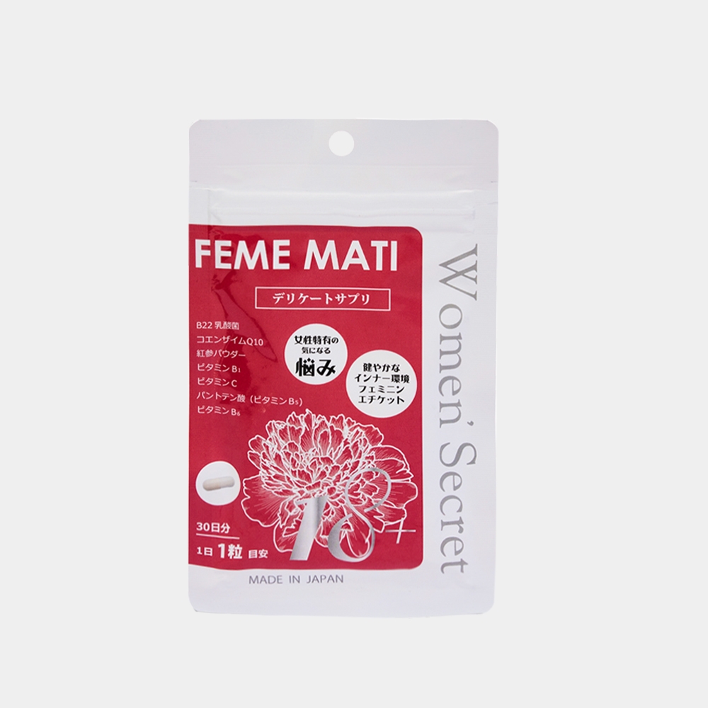 Feme Mati - Viên Uống Phụ Khoa Women’s Secret Nhật Bản (30 Viên)