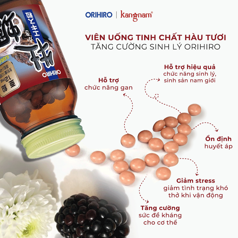 Orihiro - Viên Uống Tinh Chất Hàu Orihiro 120 Viên