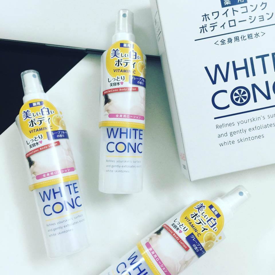 White Conc - Xịt Dưỡng Trắng White Conc Body Lotion 245ml
