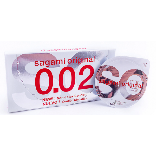Sagami - Bao Cao Su Sagami Original 0.02mm - 2 Chiếc
