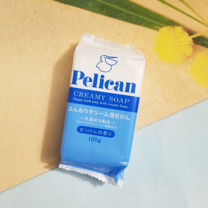 Pelican - Xà Phòng Pelican Creamy Soap Chiết Xuất Từ Dầu Cọ 100g